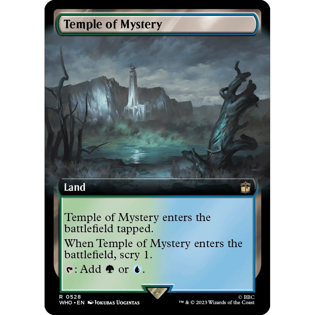 Image for Temple of Mystery (Extended Art) (528) (WHO) - Magic: The Gathering