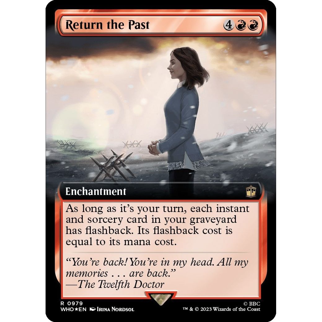Image for Return the Past (Extended Art) (Surge Foil) (979) (WHO) - Magic: The Gathering