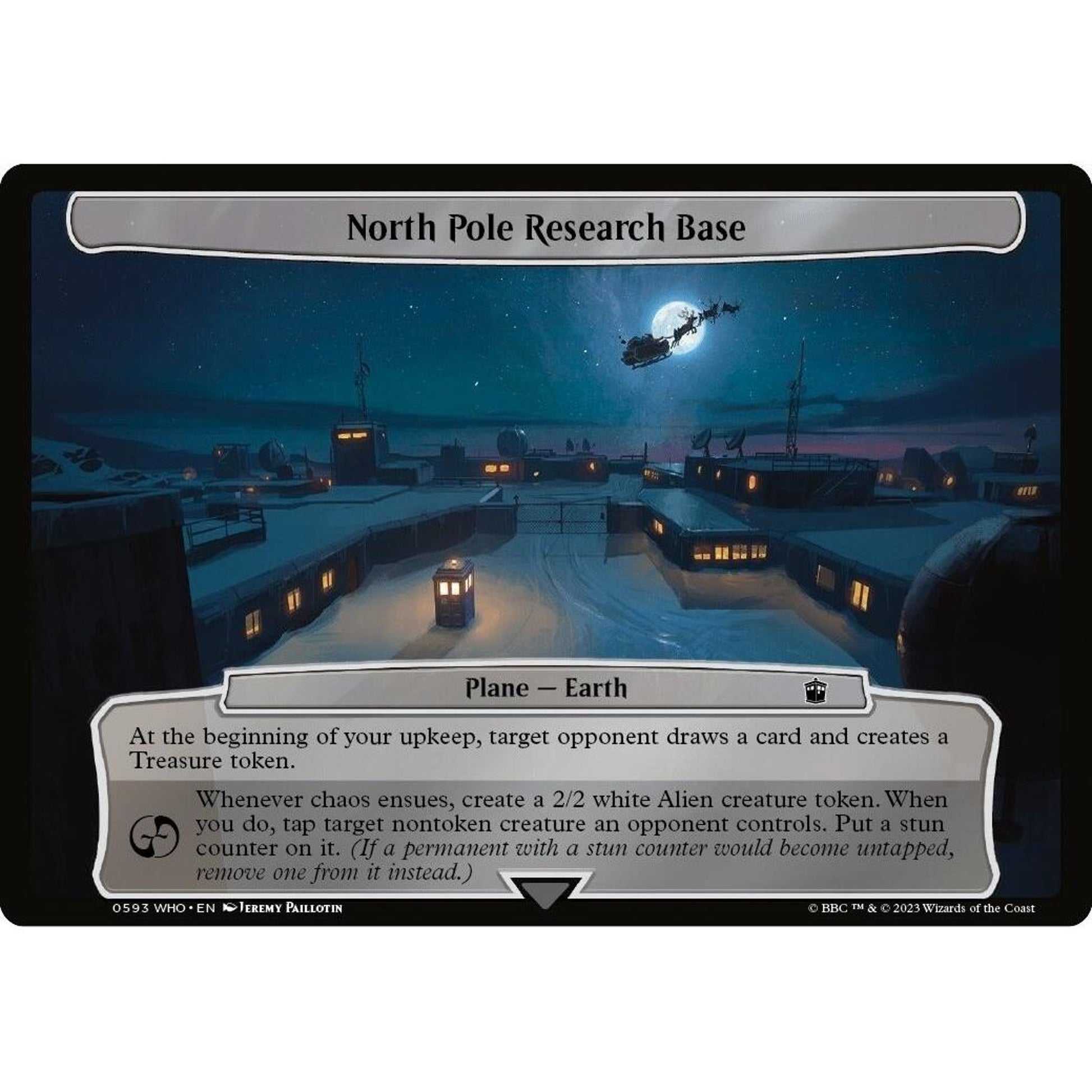 Image for North Pole Research Base (593) (WHO) - Magic: The Gathering
