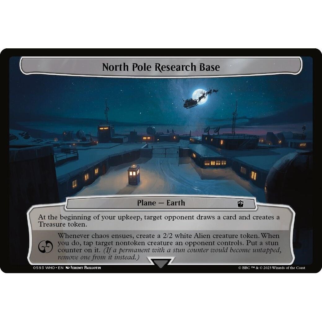 Image for North Pole Research Base (593) (WHO) - Magic: The Gathering