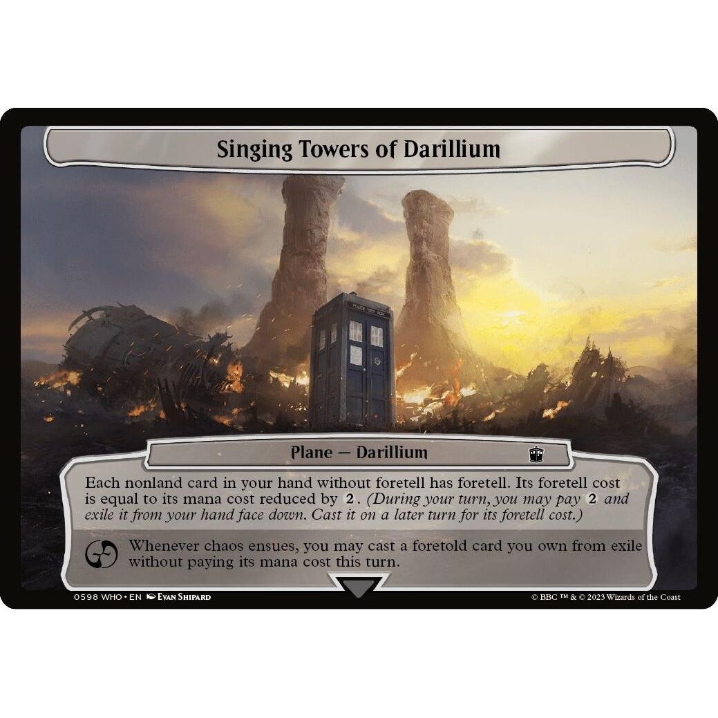 Image for Singing Towers of Darillium (598) (WHO) - Magic: The Gathering
