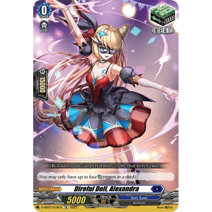 Image for Direful Doll, Alexandra (D-SS07/018EN) (SS07) - Cardfight Vanguard