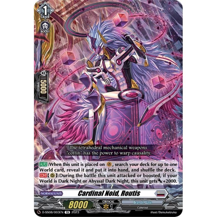 Image for Cardinal Noid, Routis (D-SS08/003EN) (SS08) - Cardfight Vanguard