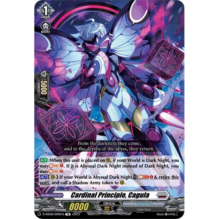 Image for Cardinal Principle, Cagula (D-SS08/009EN) (SS08) - Cardfight Vanguard