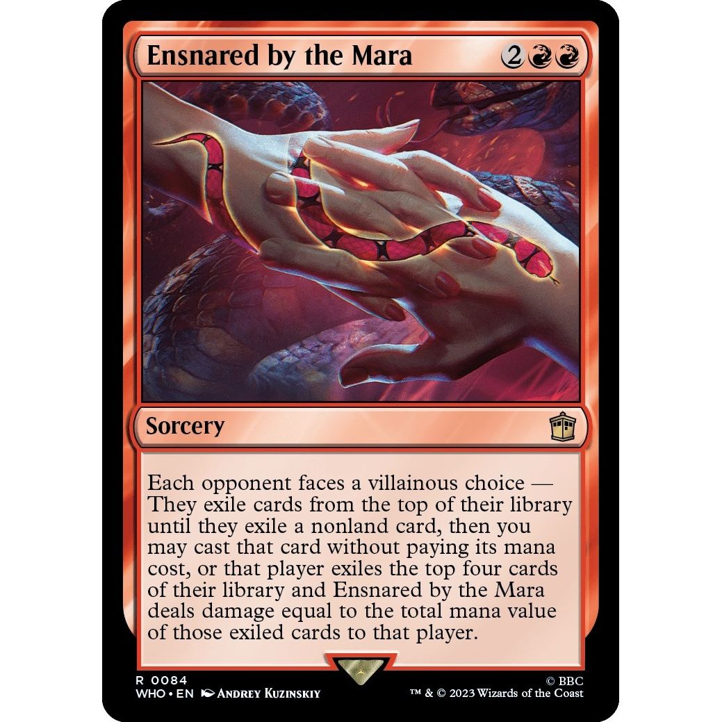 Image for Ensnared by the Mara (84) (WHO) - Magic: The Gathering