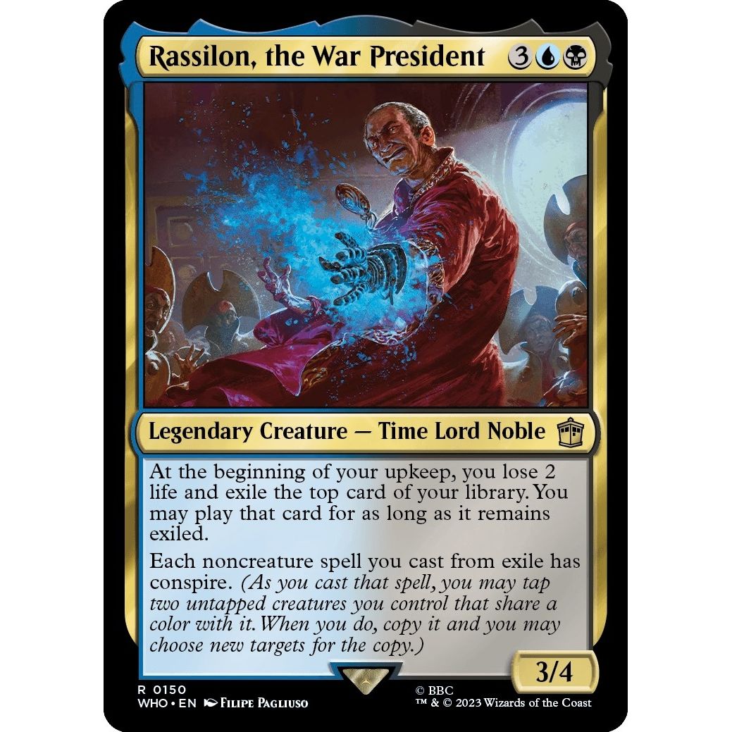 Image for Rassilon, the War President (150) (WHO) - Magic: The Gathering