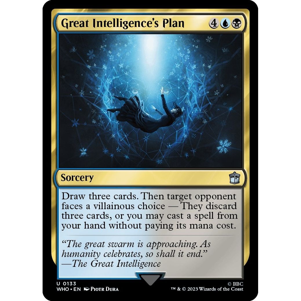 Image for Great Intelligence's Plan (133) (WHO) - Magic: The Gathering