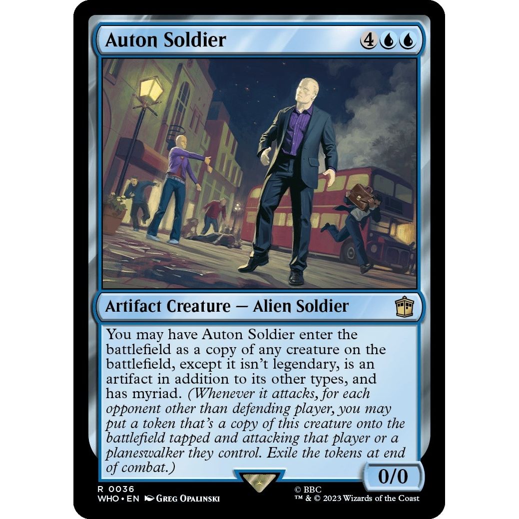 Image for Auton Soldier (36) (WHO) - Magic: The Gathering