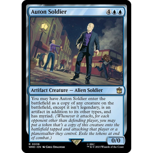 Image for Auton Soldier (36) (WHO) - Magic: The Gathering