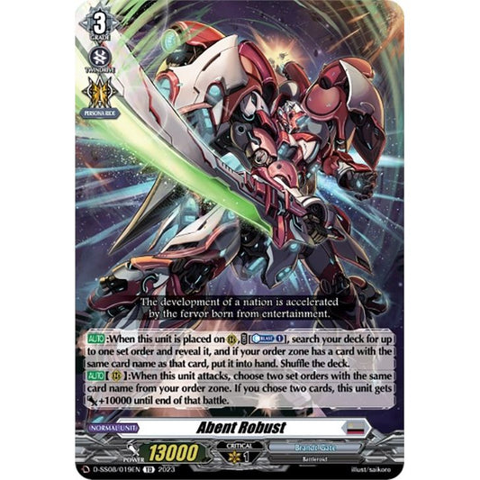 Image for Abent Robust (D-SS08/019EN) (SS08) - Cardfight Vanguard