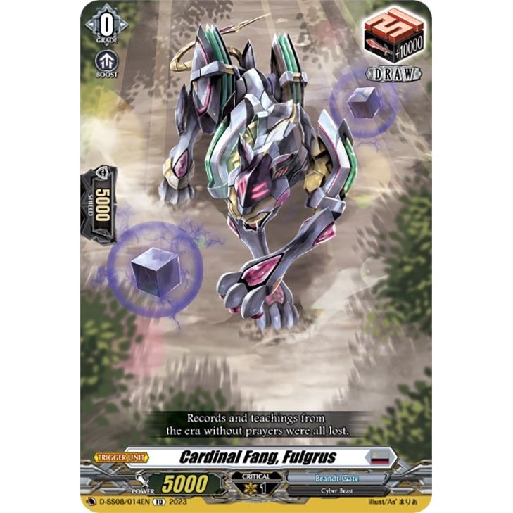 Image for Cardinal Fang, Fulgrus (D-SS08/014EN) (SS08) - Cardfight Vanguard