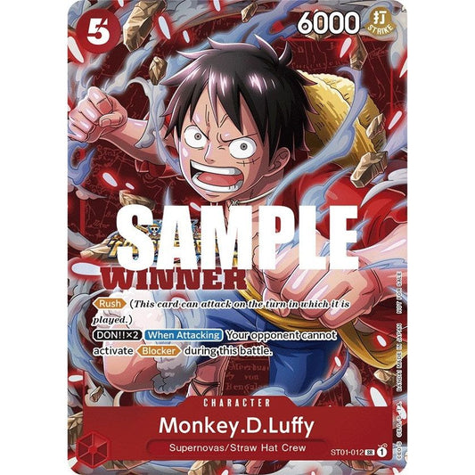Image for Monkey.D.Luffy (Winner Pack Vol. 5) (ST01-012) (OP-PR) - One Piece Card Game
