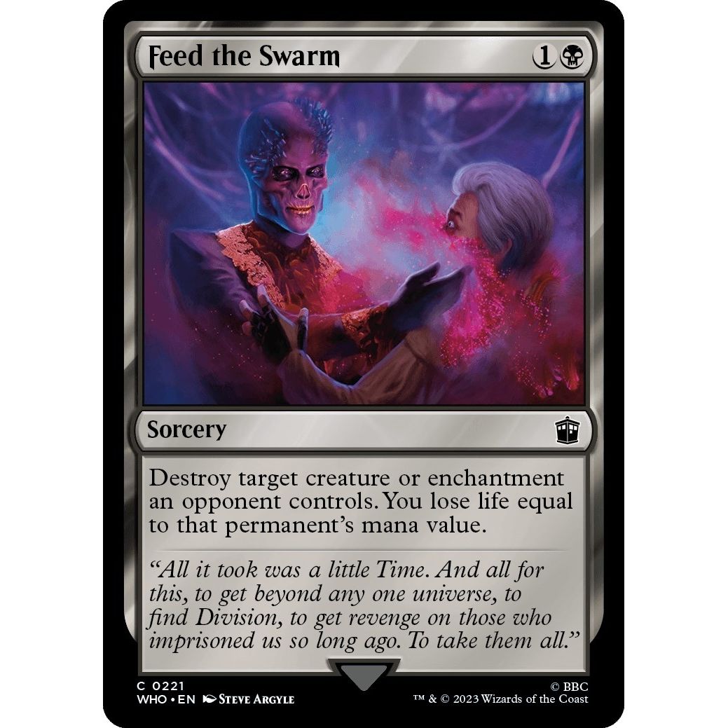 Image for Feed the Swarm (221) (WHO) - Magic: The Gathering