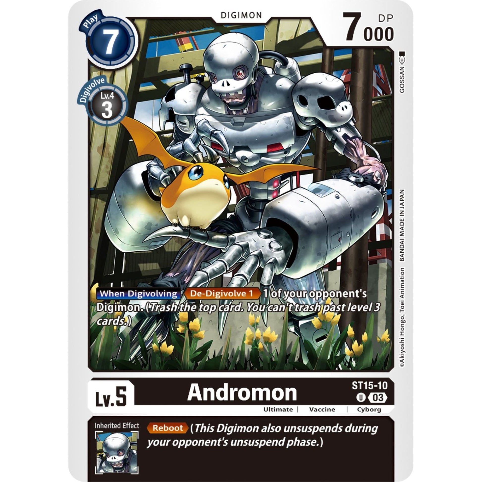 Image for Andromon (ST15-10 U) (ST-15) - Digimon Card Game
