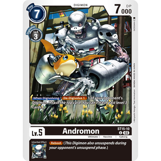 Image for Andromon (ST15-10 U) (ST-15) - Digimon Card Game