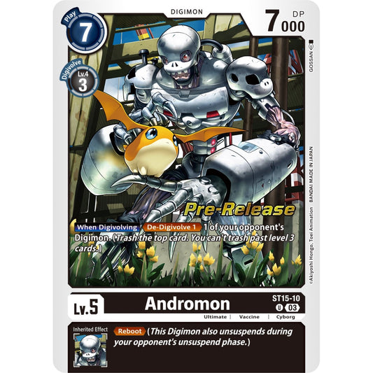 Image for Andromon (ST15-10 U) (ST-15_PR) - Digimon Card Game