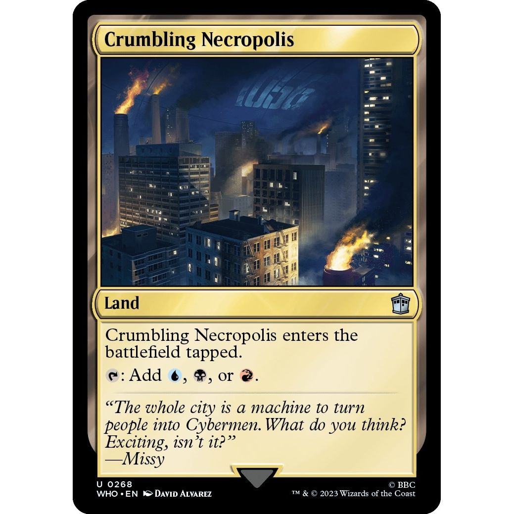 Image for Crumbling Necropolis (268) (WHO) - Magic: The Gathering