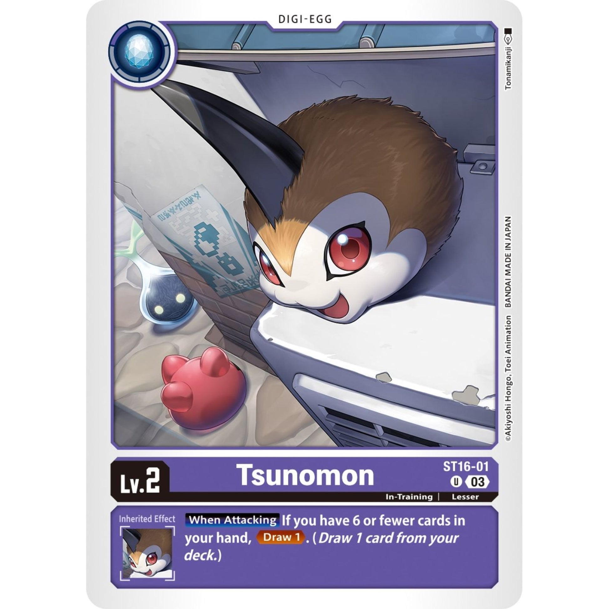 Image for Tsunomon (ST16-01 U) (ST-16) - Digimon Card Game