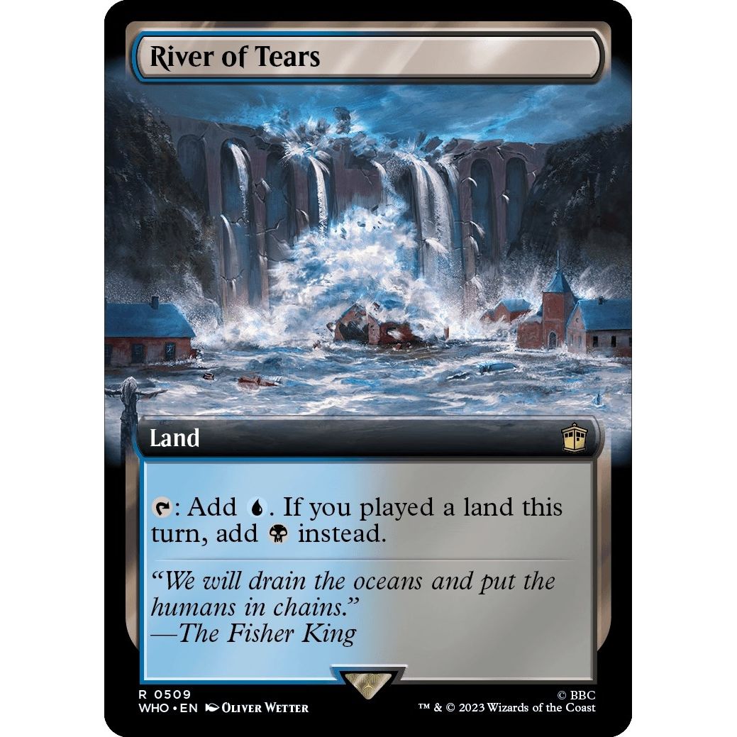 Image for River of Tears (Extended Art) (509) (WHO) - Magic: The Gathering