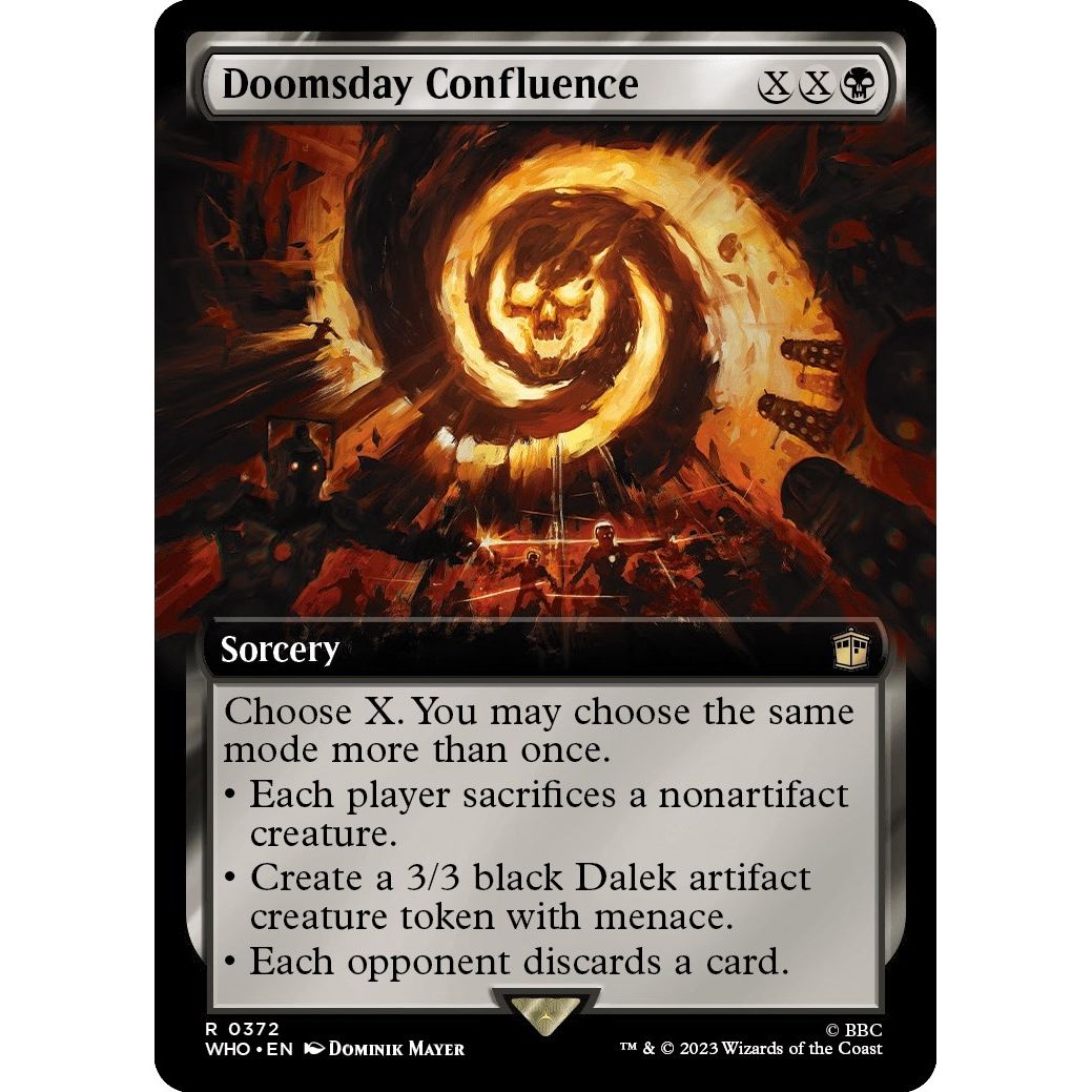 Image for Doomsday Confluence (Extended Art) (372) (WHO) - Magic: The Gathering