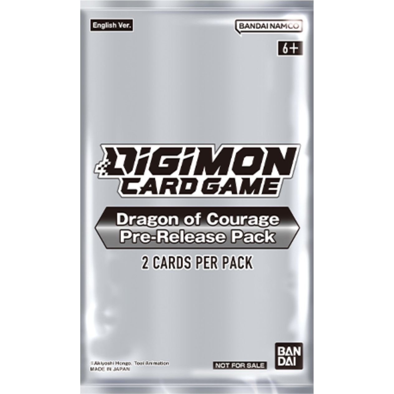 Image for Dragon of Courage Pre-Release Pack - Digimon Card Game