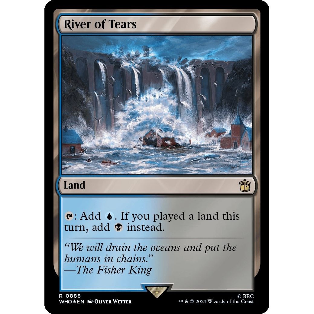 Image for River of Tears (Surge Foil) (888) (WHO) - Magic: The Gathering