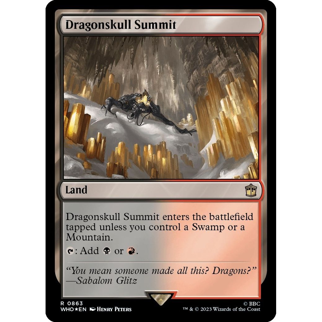 Image for Dragonskull Summit (Surge Foil) (863) (WHO) - Magic: The Gathering