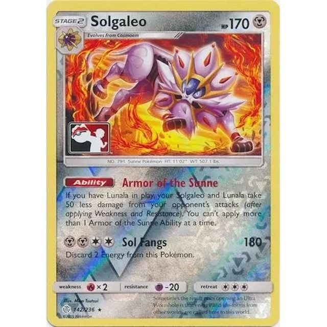 Image for Solgaleo (142/236) (PR) - Pokemon