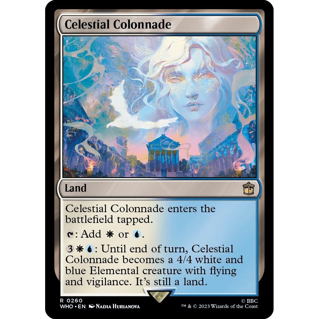 Image for Celestial Colonnade (260) (WHO) - Magic: The Gathering