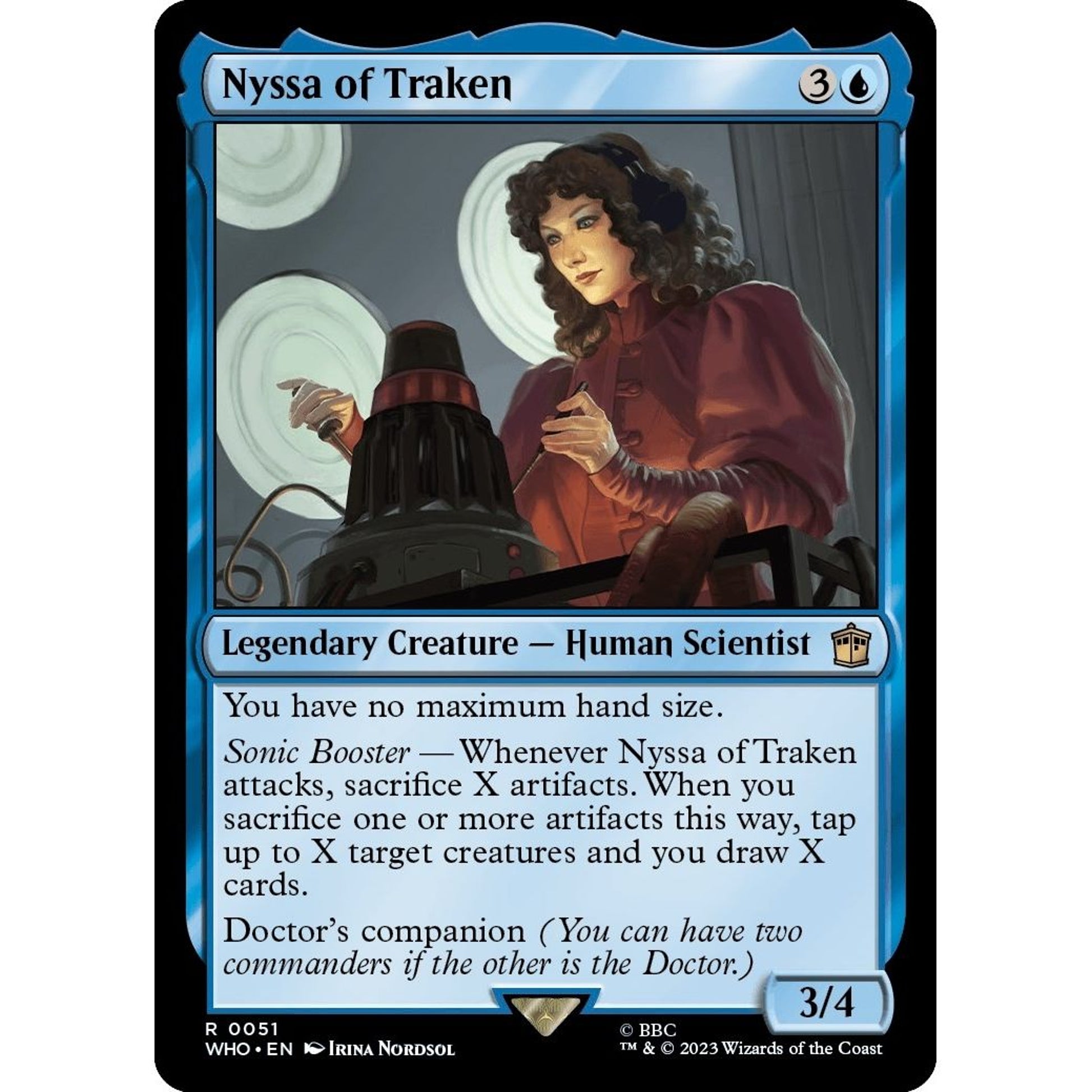 Image for Nyssa of Traken (51) (WHO) - Magic: The Gathering