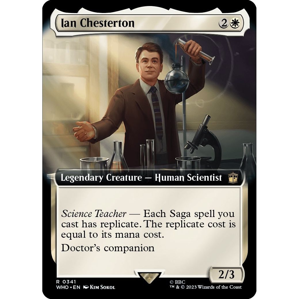 Image for Ian Chesterton (Extended Art) (341) (WHO) - Magic: The Gathering