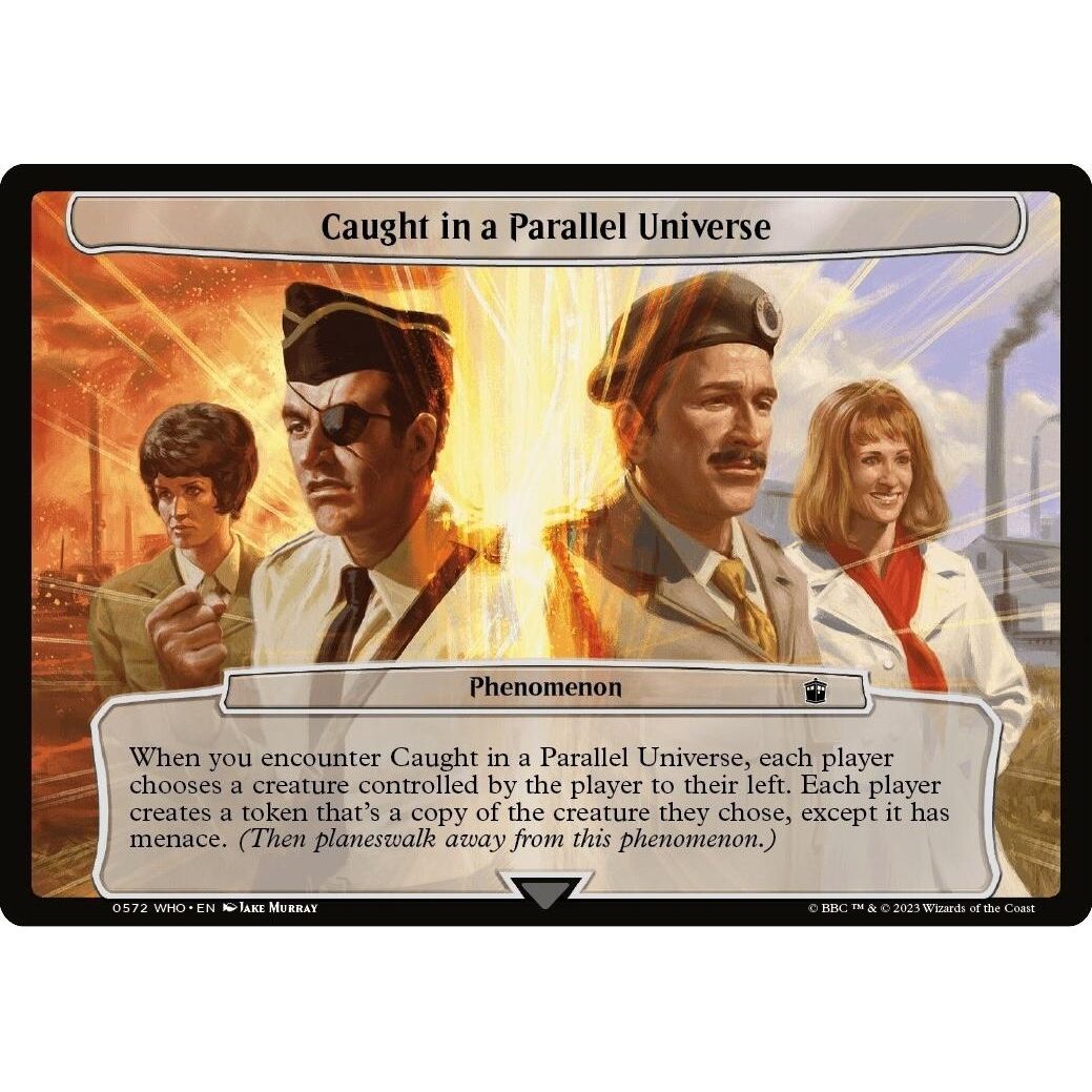 Image for Caught in a Parallel Universe (572) (WHO) - Magic: The Gathering