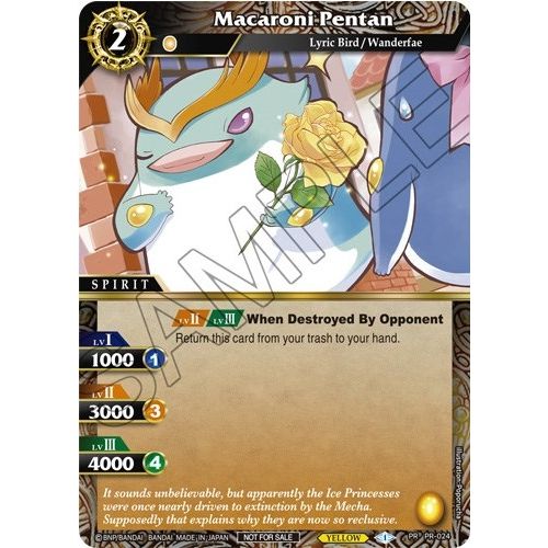 Image for Macaroni Pentan (Tournament Pack Vol. 3) (PR-024) (LEP) - Battle Spirits Saga