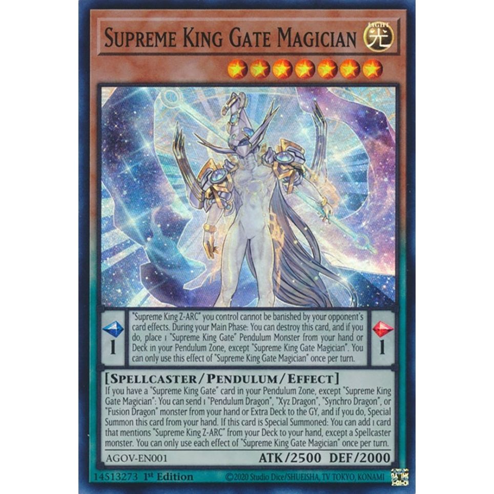 Image for Supreme King Gate Magician (AGOV-EN001) (AGOV) - YuGiOh
