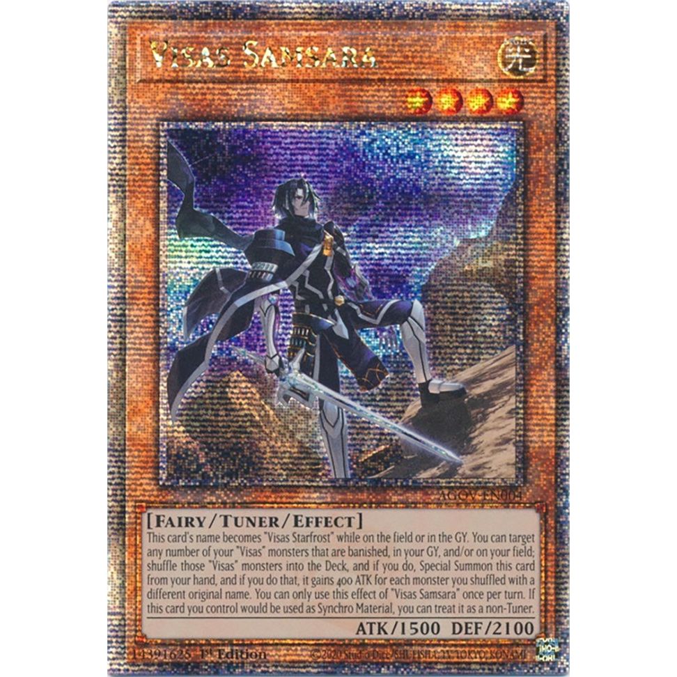 Image for Visas Samsara (Quarter Century Secret Rare) (AGOV-EN004) (AGOV) - YuGiOh