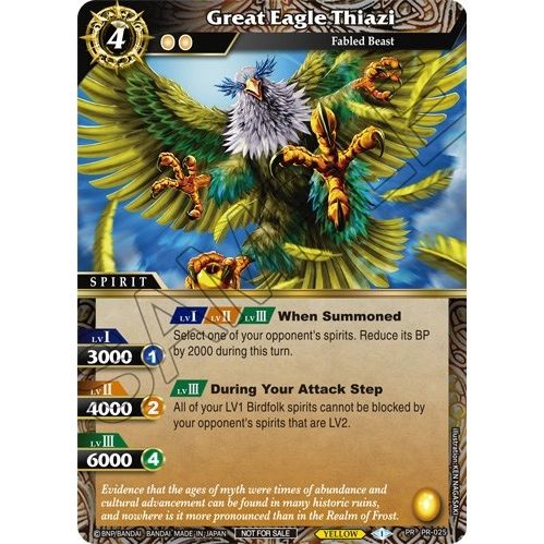 Image for Great Eagle Thiazi (Tournament Pack Vol. 3) (PR-025) (LEP) - Battle Spirits Saga