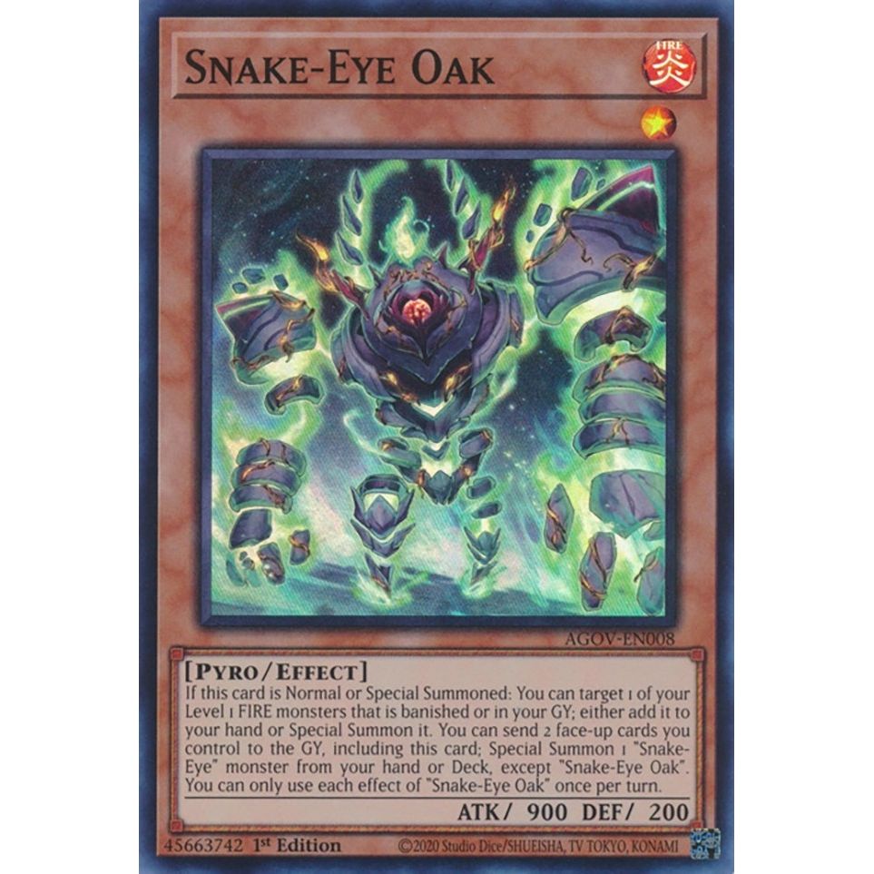 Image for Snake-Eye Oak (AGOV-EN008) (AGOV) - YuGiOh
