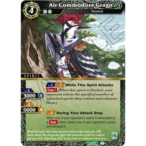 Image for Air Commodore Gragn (Tournament Pack Vol. 3) (PR-029) (LEP) - Battle Spirits Saga
