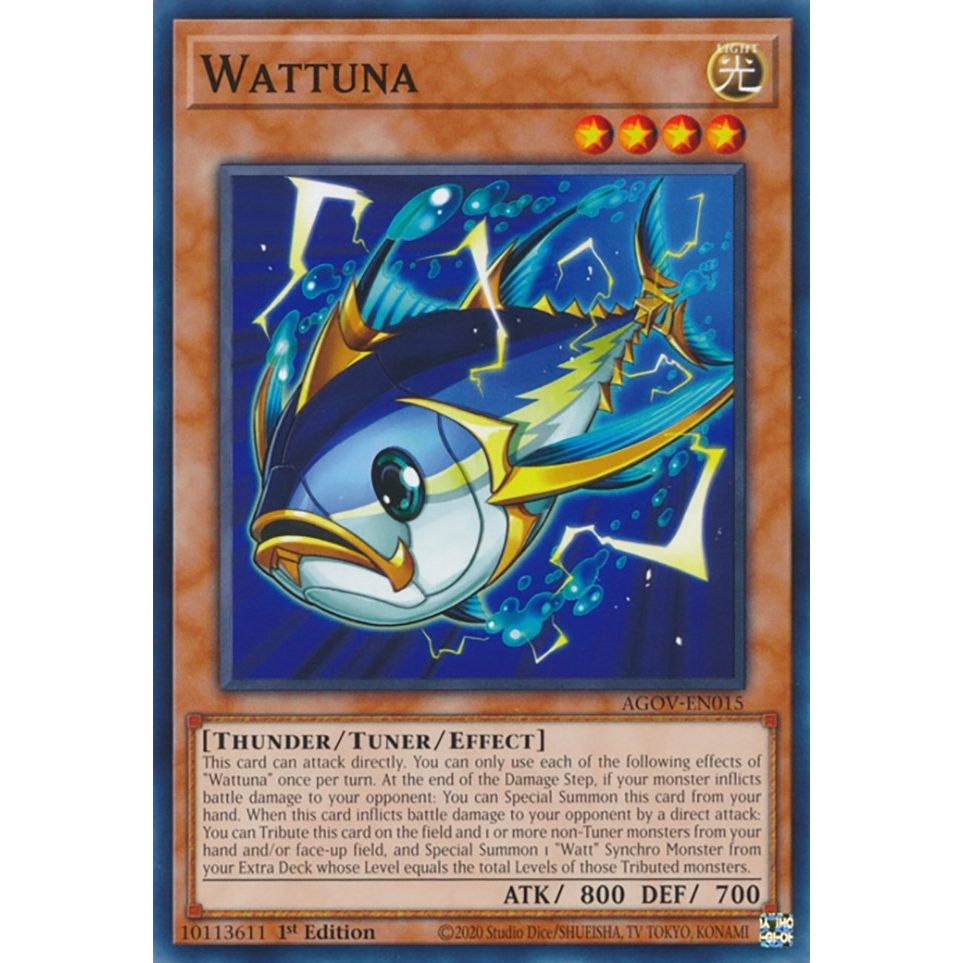 Image for Wattuna (AGOV-EN015) (AGOV) - YuGiOh
