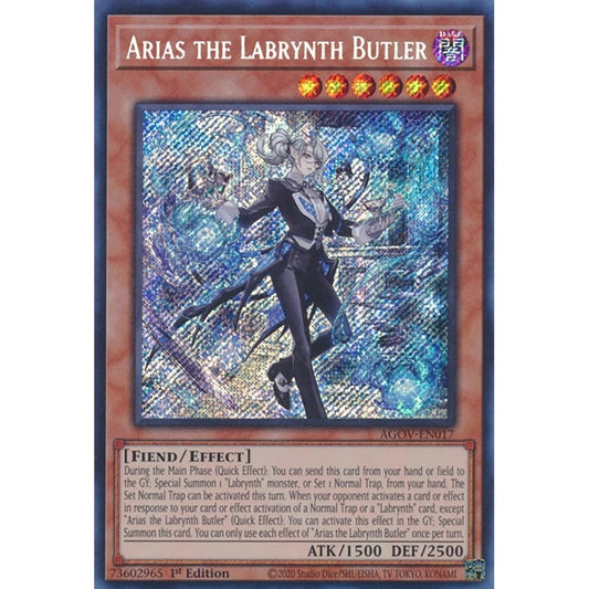 Image for Arias the Labrynth Butler (AGOV-EN017) (AGOV) - YuGiOh