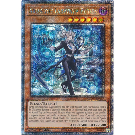 Image for Arias the Labrynth Butler (Quarter Century Secret Rare) (AGOV-EN017) (AGOV) - YuGiOh