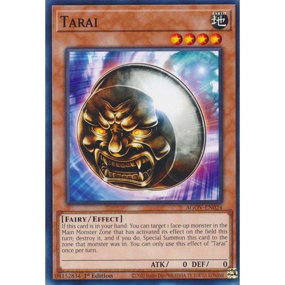 Image for Tarai (AGOV-EN024) (AGOV) - YuGiOh