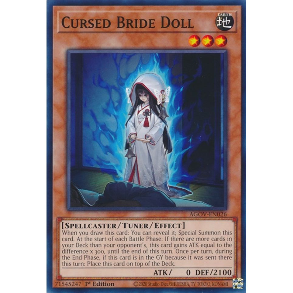 Image for Cursed Bride Doll (AGOV-EN026) (AGOV) - YuGiOh