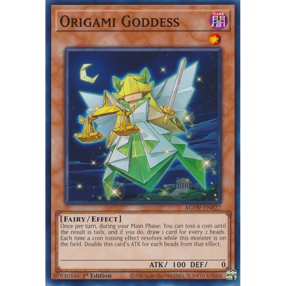 Image for Origami Goddess (AGOV-EN027) (AGOV) - YuGiOh