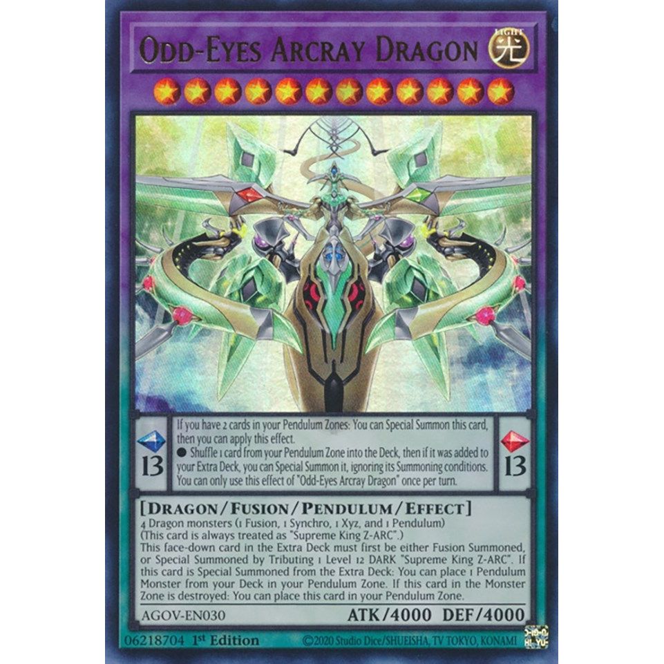 Image for Odd-Eyes Arcray Dragon (AGOV-EN030) (AGOV) - YuGiOh
