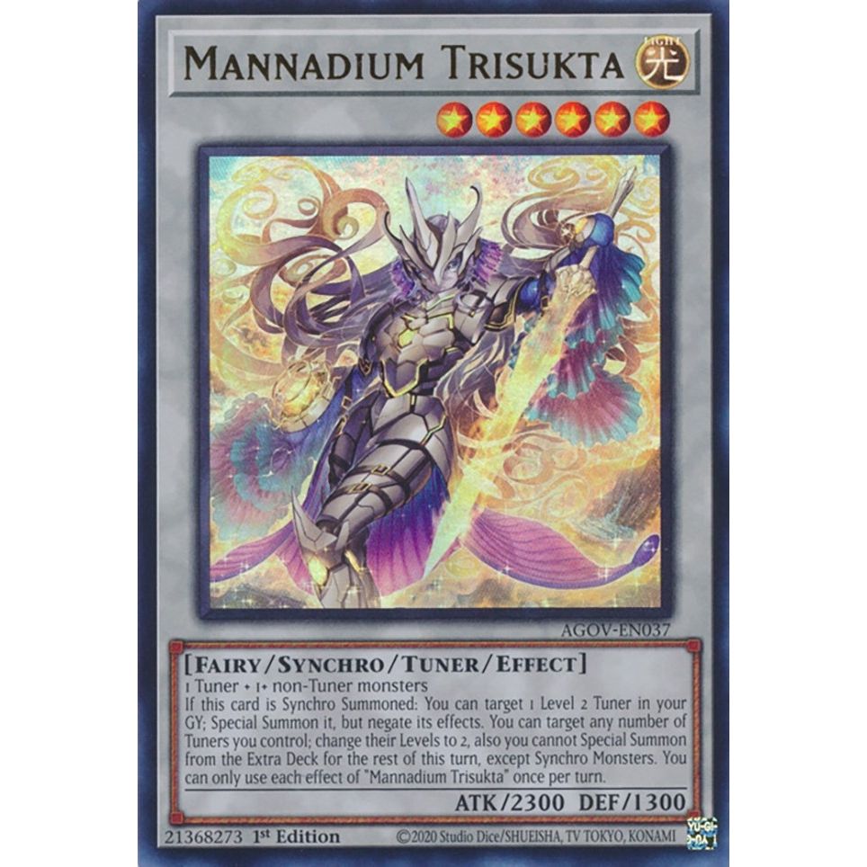 Image for Mannadium Trisukta (AGOV-EN037) (AGOV) - YuGiOh
