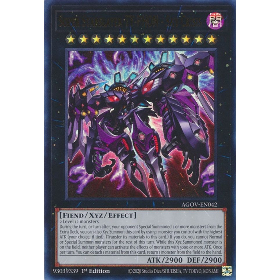 Image for Super Starslayer TY-PHON - Sky Crisis (AGOV-EN042) (AGOV) - YuGiOh