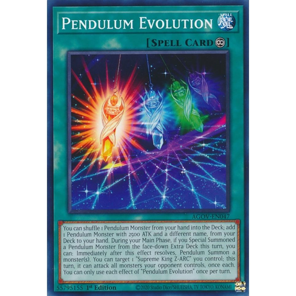 Image for Pendulum Evolution (AGOV-EN047) (AGOV) - YuGiOh