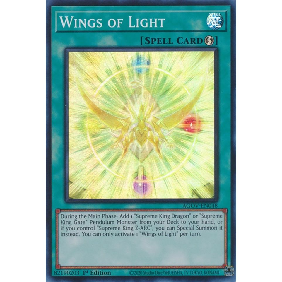 Image for Wings of Light (AGOV-EN048) (AGOV) - YuGiOh