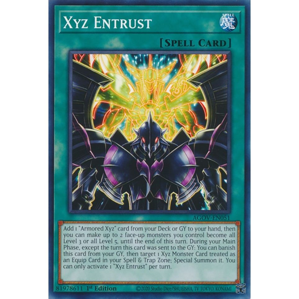 Image for Xyz Entrust (AGOV-EN051) (AGOV) - YuGiOh
